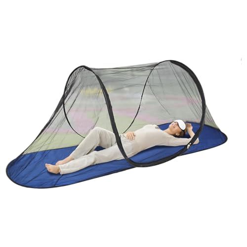 Für Bett - Leichtes Tragbares Zelt Mit Tragtasche | Insektenschutz Baldachin Aus Oxford-Stoff Für Innen Außen Schlafzimmer Terrasse Camping Garten von Generisch