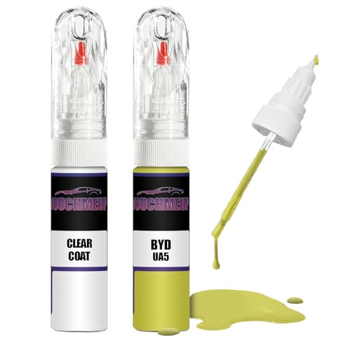 Für Byd Spray Green UA5 + Klarlack Ausbesserungslack Fix Kit von Generisch