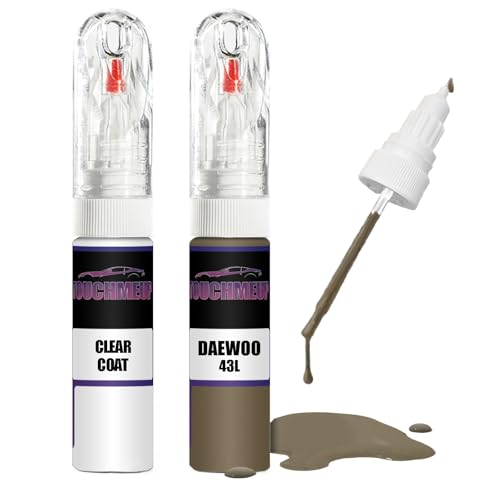 Für Daewoo Khaki 43 l + Klarlack Ausbesserungslack Fix Kit Für Daewoo Khaki 43 l + Klarlack Ausbesserungslack Fix Kit von Generisch