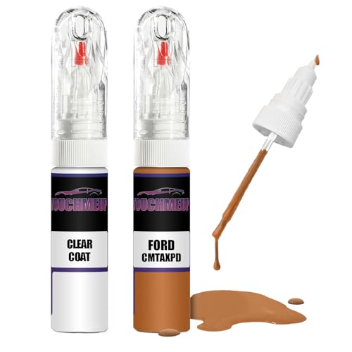 Für Ford Mandarin Kupfer CMTAXPD + Klarlack Ausbesserungslack Fix Kit Für Ford Mandarin Kupfer CMTAXPD + Klarlack Ausbesserungslack Fix Kit von Generisch