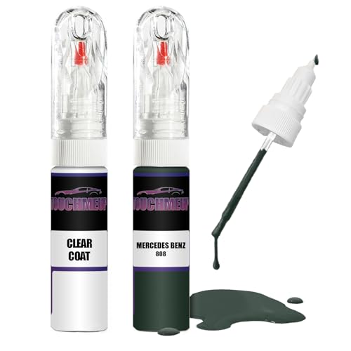 Für Mercedes Benz Irland Green Dark 808 + Klarlack Ausbesserungslack Fix Kit Für Mercedes Benz Irland Green Dark 808 + Klarlack Ausbesserungslack Fix Kit von Generisch