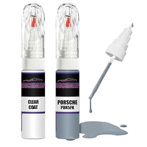 Für Porsche Fountain Blue POR5FK + Klarlack Ausbesserungslack Fix Kit von Generisch