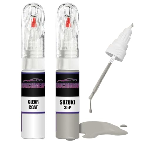 Für Suzuki Champagner Gold 35P + Klarlack Ausbesserungslack Fix Kit von Generisch