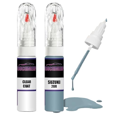 Für Suzuki Frosty Blue 28R + Klarlack Ausbesserungslack Fix Kit Für Suzuki Frosty Blue 28R + Klarlack Ausbesserungslack Fix Kit von Generisch
