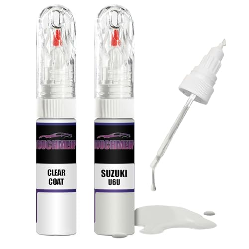 Für Suzuki Pure White U6U + Klarlack Ausbesserungslack Fix Kit Für Suzuki Pure White U6U + Klarlack Ausbesserungslack Fix Kit von Generisch