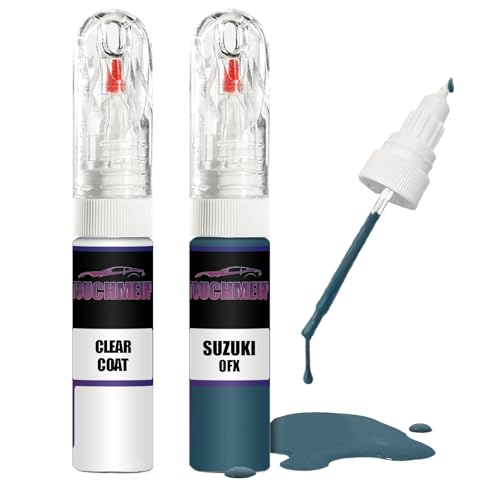 Für Suzuki Reef Blue 0FX + Klarlack Ausbesserungslack Fix Kit Für Suzuki Reef Blue 0FX + Klarlack Ausbesserungslack Fix Kit von Generisch