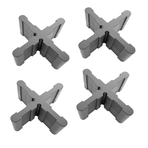 Fugenkreuze für Terrassenplatten 6 mm Fugenbreite und Steghöhe 10 oder 20 mm (1000 Stk., 20 mm Steghöhe) von Generisch