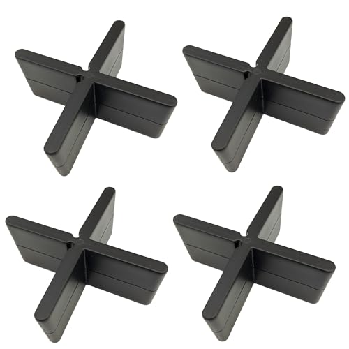 Fugenkreuze für Terrassenplatten Bodenplatten Fugenbreite 4 mm Höhe 10 mm oder 20 mm (1000, Höhe 10 mm) von Generisch