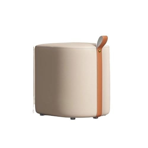 Fußhocker Ottomane für Wohnzimmer - Moderne Weiche Tasche Schminktisch Bank für Schuhe - Tragbare Niedrige Möbel in Elegant Fußhocker Ottomane für Wohnzimmer - Moderne Weiche Tasche Schminktisch Bank für Schuhe - Tragbare Niedrige Möbel in Elegant von Generisch