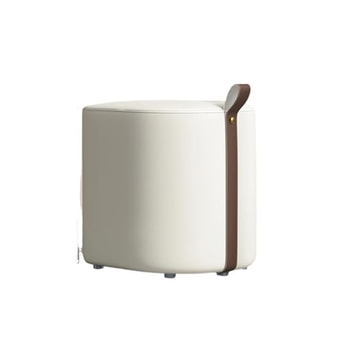 Fußhocker Ottomane für Wohnzimmer - Moderne Weiche Tasche Schminktisch Bank für Schuhe - Tragbare Niedrige Möbel in Elegant Fußhocker Ottomane für Wohnzimmer - Moderne Weiche Tasche Schminktisch Bank für Schuhe - Tragbare Niedrige Möbel in Elegant von Generisch