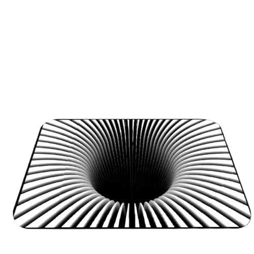 Fußmatte mit 3D-Illusions-Design, einzigartige und auffällige Eingangsdekoration, perfekt, um Ihrem Zuhause Spaß zu verleihen (80 x 120 cm) von Generisch