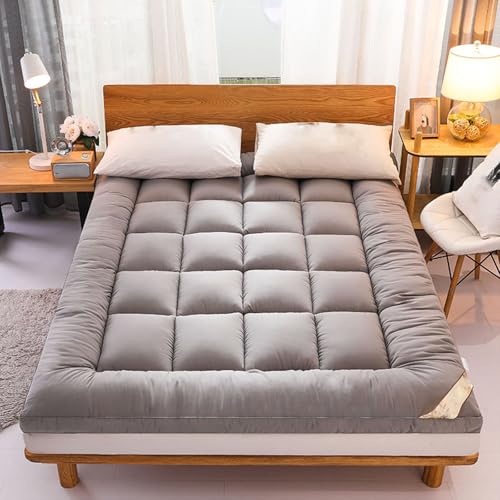 Futon-Klappmatratze – tragbare Isomatte für Schlafsaal, mittelgroßes Doppelbett, aufrollbare Bodenmatratze Futon-Klappmatratze – tragbare Isomatte für Schlafsaal, mittelgroßes Doppelbett, aufrollbare Bodenmatratze von Generisch