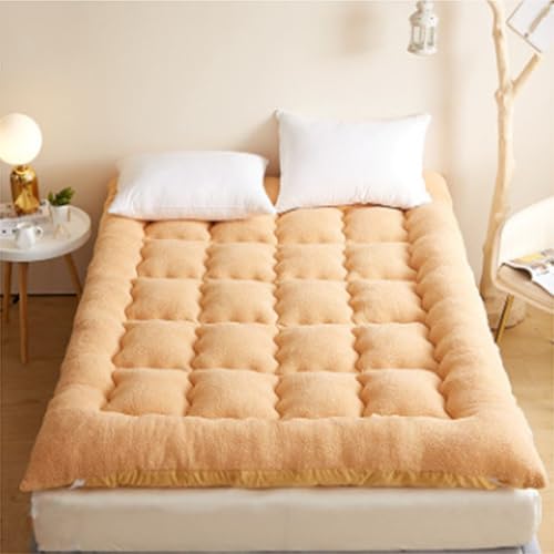 Futon-Klappmatratze – tragbare Isomatte für Schlafsaal, mittelgroßes Doppelbett, aufrollbare Bodenmatratze Futon-Klappmatratze – tragbare Isomatte für Schlafsaal, mittelgroßes Doppelbett, aufrollbare Bodenmatratze von Generisch