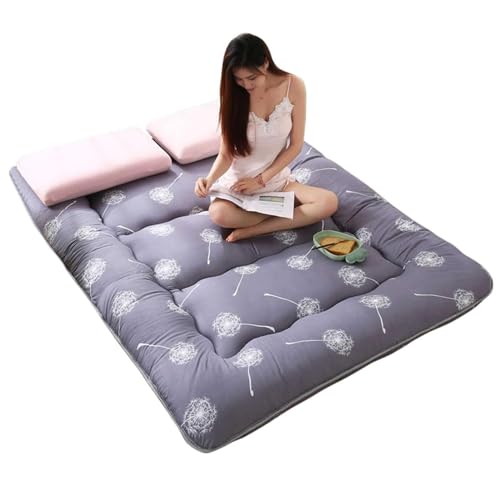 Futon-Matratze, 10,2 cm, aufrollbar, tragbar, faltbar, Tatami-Matte für Schlafzimmer, Wohnzimmer, Gästezimmer, Zelt Futon-Matratze, 10,2 cm, aufrollbar, tragbar, faltbar, Tatami-Matte für Schlafzimmer, Wohnzimmer, Gästezimmer, Zelt von Generisch