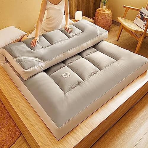 Futon-Matratze, extra flauschige Bodenauflage, faltbare Tatami-Isomatte, weich, atmungsaktiv, aufrollbar, tragbar, Topper für Wohnzimmer, Wohnheim, Gäste, Camping Futon-Matratze, extra flauschige Bodenauflage, faltbare Tatami-Isomatte, weich, atmungsaktiv, aufrollbar, tragbar, Topper für Wohnzimmer, Wohnheim, Gäste, Camping von Generisch