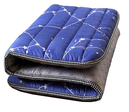 Futon-Matratze, tragbar, faltbar, japanische Matratze für Lounging, Camping und Schlafsaal, dicke aufrollbare Tatami-Matte für Komfort auf dem Boden Futon-Matratze, tragbar, faltbar, japanische Matratze für Lounging, Camping und Schlafsaal, dicke aufrollbare Tatami-Matte für Komfort auf dem Boden von Generisch