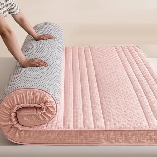 Futon-Matratze, tragbare Klappmatratze, dicke rutschfeste Tatami-Bodenmatte, atmungsaktives Design für Zuhause und Schlafsaal Futon-Matratze, tragbare Klappmatratze, dicke rutschfeste Tatami-Bodenmatte, atmungsaktives Design für Zuhause und Schlafsaal von Generisch