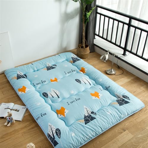 Futon-Matratze – extra dicke faltbare Isomatte für Camping, gesteppte Bodenliege, Gästebett, atmungsaktive gepolsterte Matratzenauflage Futon-Matratze – extra dicke faltbare Isomatte für Camping, gesteppte Bodenliege, Gästebett, atmungsaktive gepolsterte Matratzenauflage von Generisch