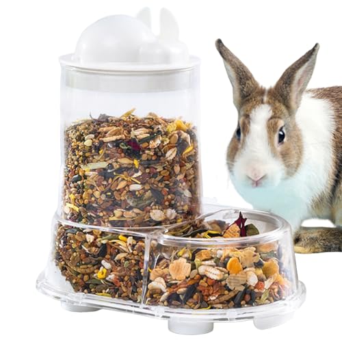 Futterautomat für kleine Tiere | Hamster-Futter mit großer Kapazität mit Flaschenhalter für die Fütterung und Behandlung von , entwickelt für Gesten Futterautomat für kleine Tiere | Hamster-Futter mit großer Kapazität mit Flaschenhalter für die Fütterung und Behandlung von , entwickelt für Gesten von Generisch