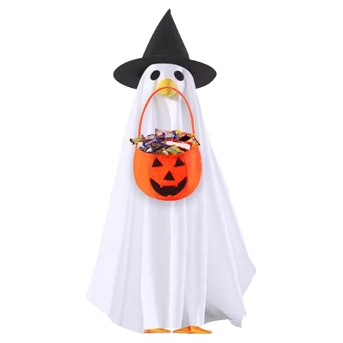 Gänse Kostüme Halloween,Geisterkleidung Für Gänse Als Deko | Gartenfigur Verkleidung Für Fotohintergrund - Festlicher Hof Fotos Hintergrund für Familienfeier Eingangsbereich Gänse Kostüme Halloween,Geisterkleidung Für Gänse Als Deko | Gartenfigur Verkleidung Für Fotohintergrund - Festlicher Hof Fotos Hintergrund für Familienfeier Eingangsbereich von Generisch