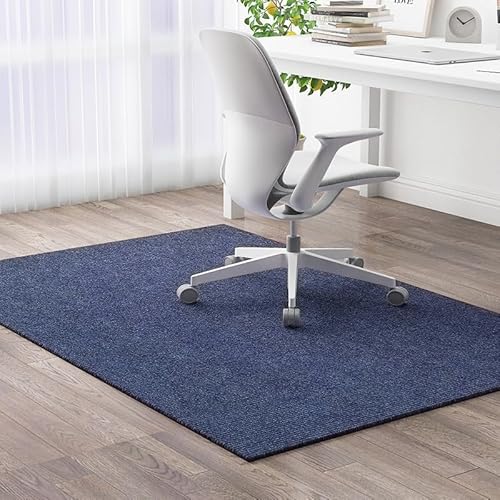 Gaming-Bürostuhlmatte, rutschfester Bodenschutz für harte Oberflächen, Blau, 100 x 120 cm, ideal für Teppich, Laminat und Fliesen, langlebige Stuhlmatte für sanftes Gleiten Gaming-Bürostuhlmatte, rutschfester Bodenschutz für harte Oberflächen, Blau, 100 x 120 cm, ideal für Teppich, Laminat und Fliesen, langlebige Stuhlmatte für sanftes Gleiten von Generisch