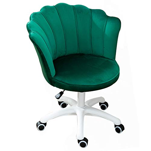 Gaming Stuhl aus Samt - Ergonomischer Drehstuhl Bürostuhl mit Höhenverstellung, Stilvoller Akzent für Home Office, Wohnzimmer, Schreibtisch & Schminktisch von Generisch