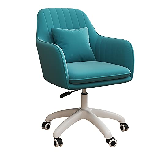 Gaming Stuhl aus Samt mit höhenverstellbarem getuftetem Design, weicher und bequemer Computerstuhl für Home Office, gepolsterter Schreibtischstuhl mit ergonomischer Unterstützung und Drehfunktion, von Generisch