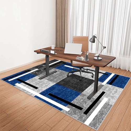 Gaming Stuhlmatte Rutschfester Schutz Büro Teppich Protector Stuhlmatte Bodenschutz für Bürostuhl Bürostuhl Matte für Hartholzboden 140 x 180 cm Mehrzweck-Hartbodenschutzmatte von Generisch
