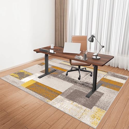 Gaming Stuhlmatte Rutschfester Schutz Büro Teppich Protector Stuhlmatte Bodenschutz für Bürostuhl Bürostuhl Matte für Hartholzboden 140 x 180 cm Mehrzweck-Hartbodenschutzmatte von Generisch