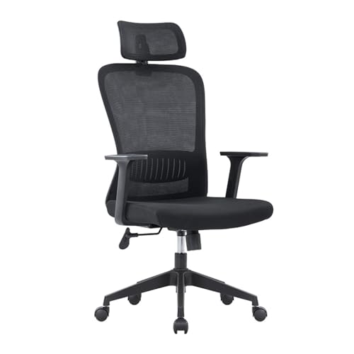 Gaming & Home Office Drehstuhl, ergonomisches Design mit Lendenwirbelstütze von Generisch