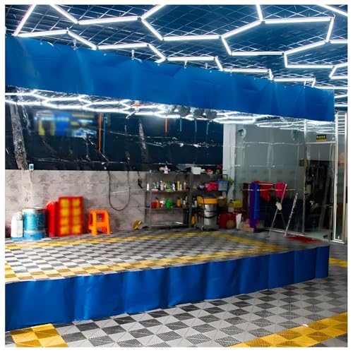 Garagen-Trennvorhänge, industrielle Vinyl-wasserdichte Paneele, schnell rollend und leicht zu reinigen, perfekt zum Teilen von Arbeitsbereichen Garagen-Trennvorhänge, industrielle Vinyl-wasserdichte Paneele, schnell rollend und leicht zu reinigen, perfekt zum Teilen von Arbeitsbereichen von Generisch