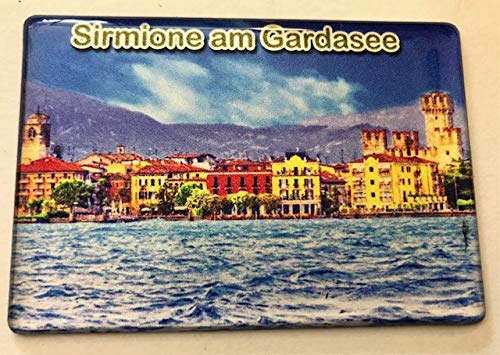 Gardasee,Sirmione -Italien ,Souvenir-Kühlschrankmagnet Fridge Magnet 260305 von Generisch