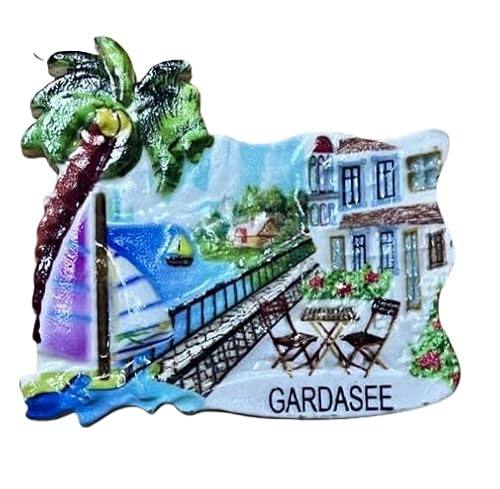 Gardasee Italien Gardasee Magnet Gardasee Souvenir Gardasee Kühlschrankmagnet Italien Souvenir 211223 von Generisch