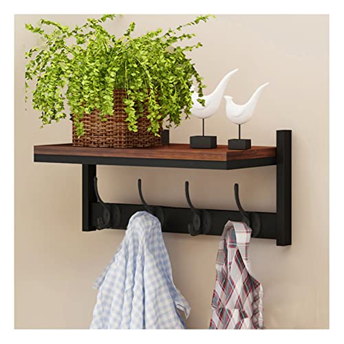 Garderobe mit Ablage, Holzhaken für Eingang, Schlüsselhalter und Post-Organizer für Wohnzimmer, Küche, Badezimmer von Generisch