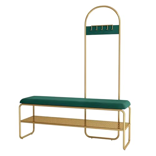 Garderobenleiste mit Schuhbank und Haken, Eingangsbereich für Schlafzimmer und Wohnzimmer von Generisch
