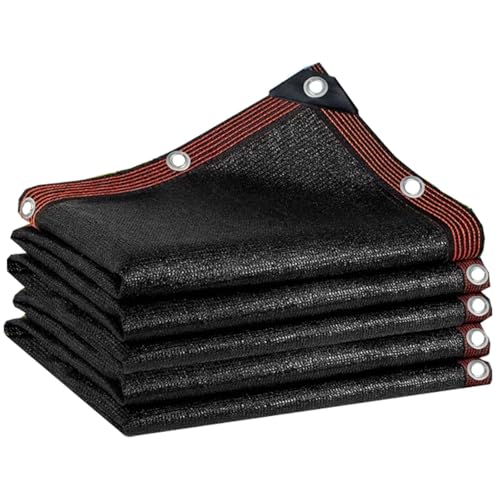 Garten Balkon Schattiernetz, Beschattungsnetz Mit Ösen, 95% UV-Beständiges Sonnensegel Für Garten Pflanze Gewächshaus Scheune Außen Hof Dach Kühlung(8x12m) von Generisch