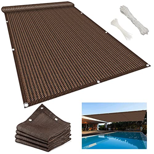Garten-Überdachung für den Außenbereich, 2,2 x 2,5 m, Whirlpool-Unterschlupf, Sonnensegel mit Löchern und Kabelbindern für Rasen und Terrasse, dunkelgrün, Sonnenschutz für den Außenbereich Garten-Überdachung für den Außenbereich, 2,2 x 2,5 m, Whirlpool-Unterschlupf, Sonnensegel mit Löchern und Kabelbindern für Rasen und Terrasse, dunkelgrün, Sonnenschutz für den Außenbereich von Generisch