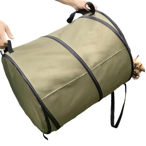 Gartenabfallsäcke, Garten Pop-Up Mülleimer, Zusammenklappbarer Auto Mülleimer, Faltbare, Robuste Pop-Up Gartenabfall Müllsäcke, Camping Mülleimer, Pop-Up Mülleimer, Für Rasen, Garten von Generisch