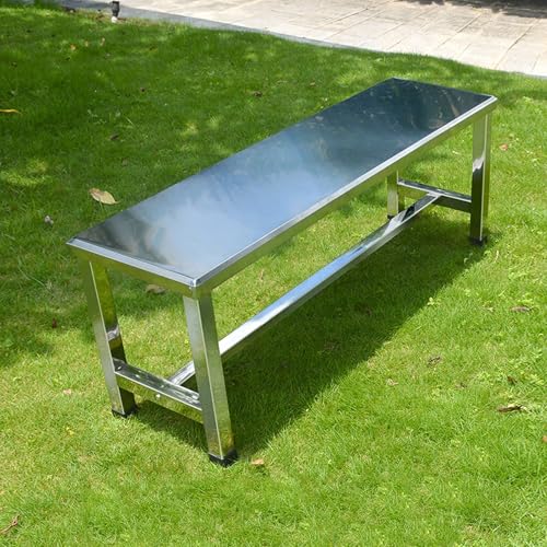 Gartenbank aus Edelstahl, langlebiges 304 Metall für Outdoor, Park und Krankenhaus Gartenbank aus Edelstahl, langlebiges 304 Metall für Outdoor, Park und Krankenhaus von Generisch
