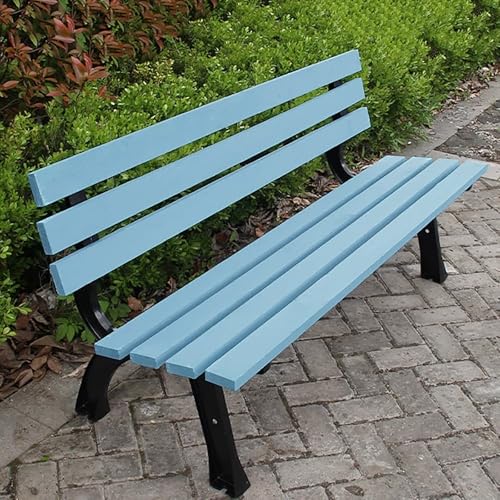 Gartenbank aus Holz für den Außenbereich, mit Lattenrost für 2 bis 3 Personen, stabiler Metallrahmen, Rückenlehnen-Design, perfekt für Hinterhof, Rasen, Veranda, Kapazität 150 x 40 x 70 cm Gartenbank aus Holz für den Außenbereich, mit Lattenrost für 2 bis 3 Personen, stabiler Metallrahmen, Rückenlehnen-Design, perfekt für Hinterhof, Rasen, Veranda, Kapazität 150 x 40 x 70 cm von Generisch