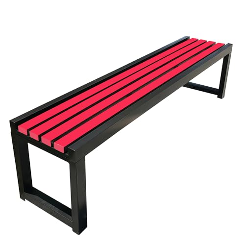 Gartenbank aus Metall, witterungsbeständig für den Außenbereich, einfache Montage für Balkon und Parks Gartenbank aus Metall, witterungsbeständig für den Außenbereich, einfache Montage für Balkon und Parks von Generisch