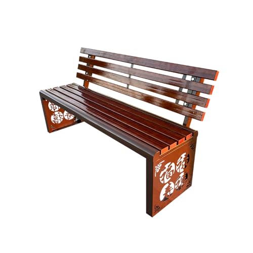 Gartenbank mit Rückenlehne, tragbar und wetterfest für den gewerblichen und privaten Gebrauch in Parks, Einkaufszentren und Terrassen Gartenbank mit Rückenlehne, tragbar und wetterfest für den gewerblichen und privaten Gebrauch in Parks, Einkaufszentren und Terrassen von Generisch