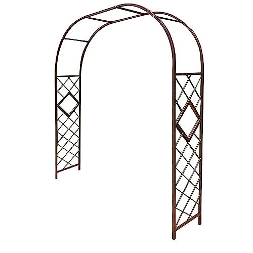 Gartenbogen Eisenrahmen Hochzeit Blume Unterstützung Pergola Outdoor Dekoration für Geburtstag Party Schwarz Metall Laube für Gartenveranstaltungen Gartenbogen Eisenrahmen Hochzeit Blume Unterstützung Pergola Outdoor Dekoration für Geburtstag Party Schwarz Metall Laube für Gartenveranstaltungen von Generisch