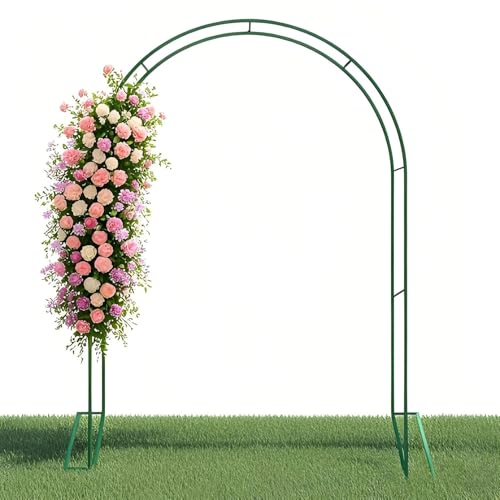 Gartenbogen Gartenlaube Metall Pergola Rostfrei Stabile Outdoor Struktur für Kletterpflanzen 1,4m breit x 2,4m hoch oder 2,3m breit x 2,0m hoch Gartenbogen Gartenlaube Metall Pergola Rostfrei Stabile Outdoor Struktur für Kletterpflanzen 1,4m breit x 2,4m hoch oder 2,3m breit x 2,0m hoch von Generisch