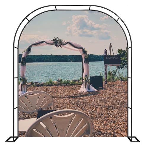 Gartenbogen Hochzeitslaube Rankhilfe Pergola für Outdoor & Indoor Kletterpflanzen Unterstützung Hinterhof Dekor Terrasse Dekoration Landschaftsaufwertung von Generisch
