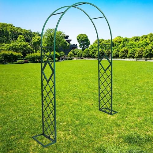 Gartenbogen Metall Hochzeit Zeremonie Bogen Outdoor Stahl Spalier Pergola Laube für Kletterpflanzen Gartenbogen Metall Hochzeit Zeremonie Bogen Outdoor Stahl Spalier Pergola Laube für Kletterpflanzen von Generisch