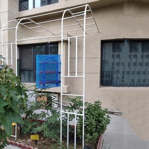 Gartenbogen Pergola – Metall Halbwand-Design für Kletterrosen B 200 x H 240 cm B 220 x H 240 cm B 240 x H 240 cm perfekte Outdoor-Dekoration Gartenbogen Pergola – Metall Halbwand-Design für Kletterrosen B 200 x H 240 cm B 220 x H 240 cm B 240 x H 240 cm perfekte Outdoor-Dekoration von Generisch