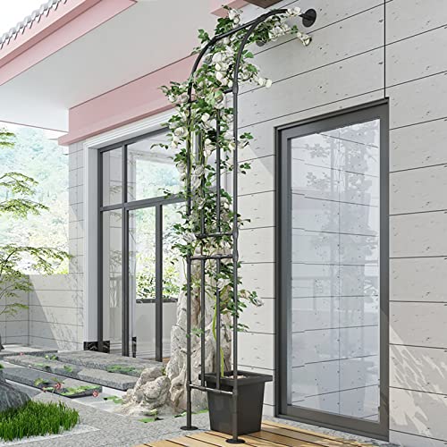 Gartenbogen Pergola – robuste, wetterfeste, schwarze Metallstruktur für Unterstützung, perfekt für Hochzeiten und Gartendekoration, langlebiges Lauben-Design Gartenbogen Pergola – robuste, wetterfeste, schwarze Metallstruktur für Unterstützung, perfekt für Hochzeiten und Gartendekoration, langlebiges Lauben-Design von Generisch