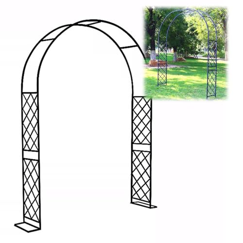 Gartenbogen Rankgitter für Kletterpflanzen & Rosen Outdoor Gartenlaube – Metallstruktur Elegantes Design für Gartendekoration & Unterstützung Gartenbogen Rankgitter für Kletterpflanzen & Rosen Outdoor Gartenlaube – Metallstruktur Elegantes Design für Gartendekoration & Unterstützung von Generisch