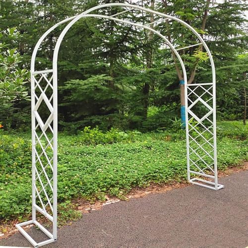 Gartenbogen Rankhilfe Metall Pergola Hohe Kletterstütze für Rosen Outdoor Garten und Terrasse Struktur Gartenbogen Rankhilfe Metall Pergola Hohe Kletterstütze für Rosen Outdoor Garten und Terrasse Struktur von Generisch